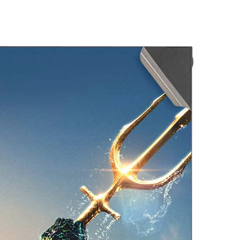 DC Comics Aquaman Movie Poster Trident XBox Series X Digital Edition Console Skin